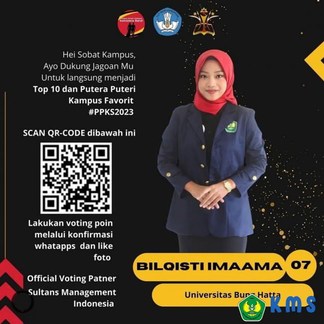 Bilqisti Imaam Masuk Finalis Putera Puteri Kampus Sumatera Barat&nbsp;Tahun