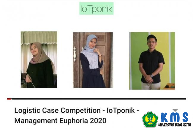  Tim Iotponik Teknik Industri Universitas Bung Hatta Masuk Finalis Logistic Case Competition 2020 